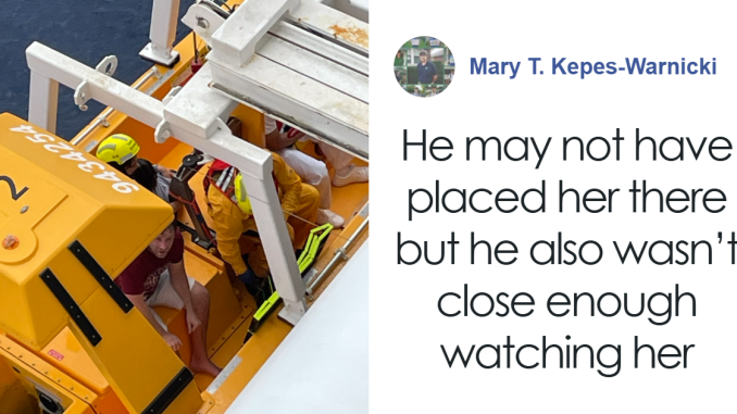 Police Breaks Silence On Viral Rumor About Dad Who Saved Daughter After She Fell Off Cruise Ship