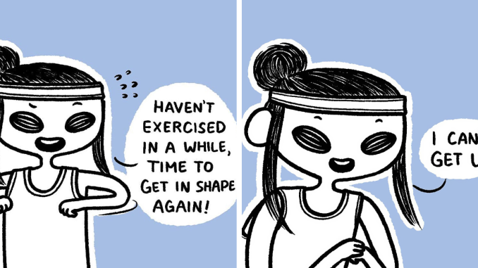 24 Funny And Relatable Comics By “I Need Floofy Hugs”