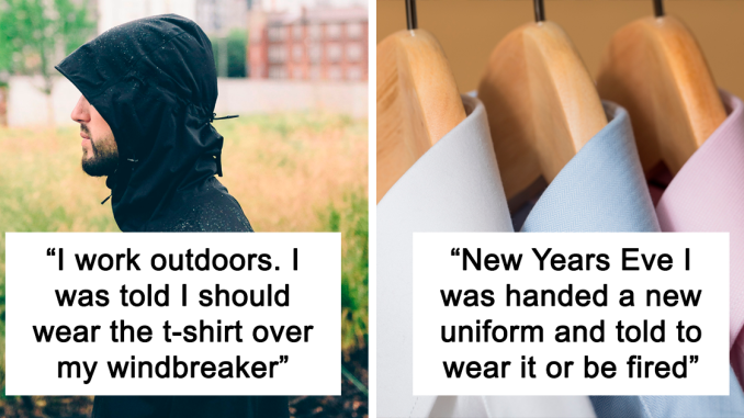 24 Employees Share The Ridiculous Work Dress Codes They Had To Adhere To