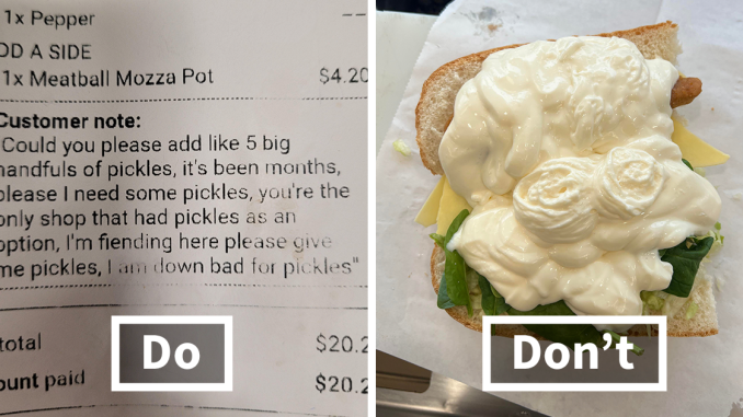 34 Funny And Wholesome Posts About Customer Behavior Shared In This Online Group Dedicated To Subway (New Pics)