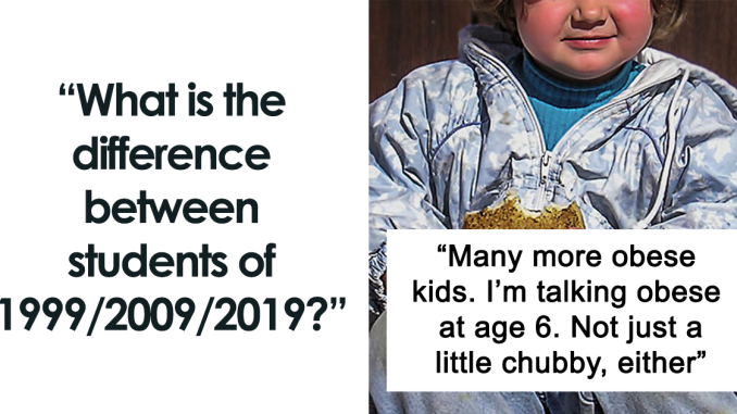 27 Teachers Share The Main Differences Between Students Then And Now