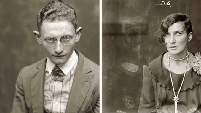 30 Mugshots Of 1920s Criminals That Served When It Comes To Looks