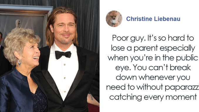 Brad Pitt’s Final Public Message To His Mom Goes Viral Following Her Passing, Sparks Mass Support