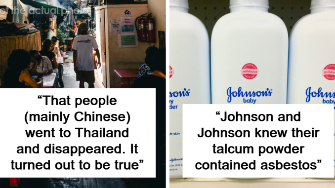 18 Conspiracy Theories That Were Once Dismissed But Later Shown To Be True