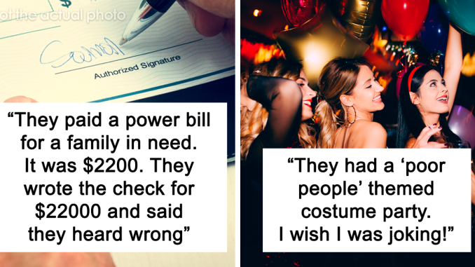 30 Shocking Things People Learned About The Lavish Life At Rich People’s Events