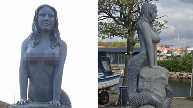 Famous Mermaid Statue To Be Demolished After Critics Say It’s “A Man’s Hot Dream” Of The Female Body