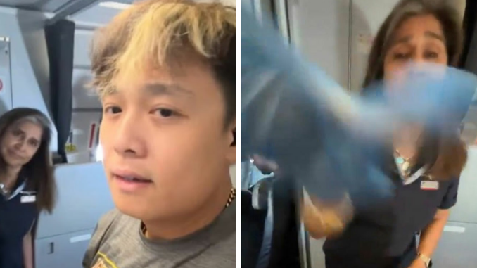 Man Caught Vaping On Plane Gives Bizarre Excuse After Fight With Flight Attendant