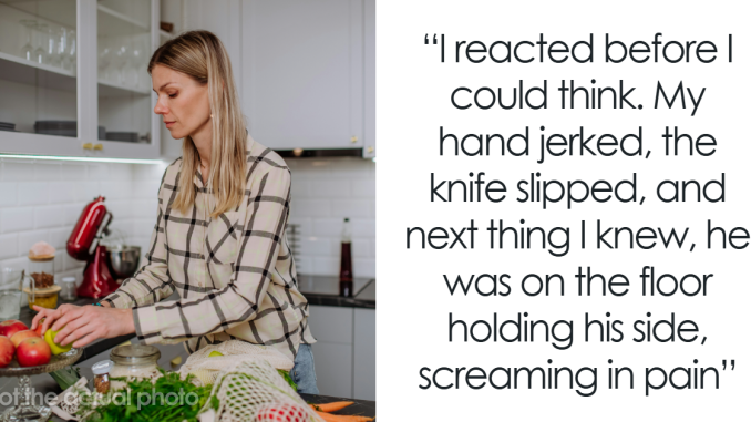 “The Knife Slipped”: Guy Ends Up In ER After Prank Goes Horribly Wrong