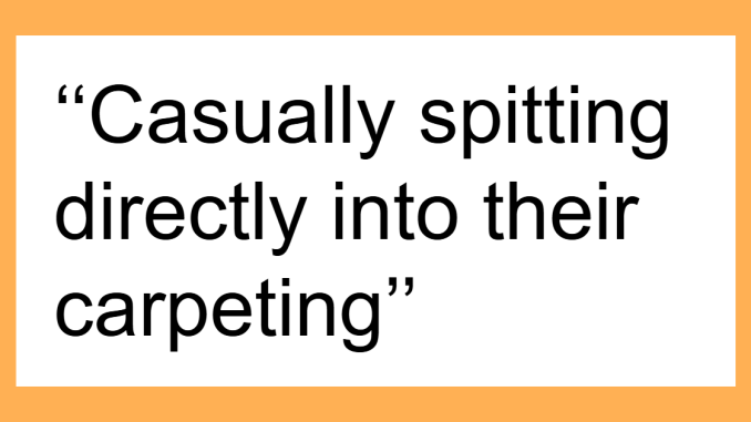 36 People Share The Weirdest Things They’ve Ever Seen In Someone’s Else’s Home