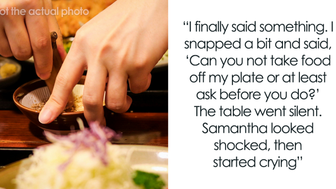 Woman Is Sick Of Her Coworker Helping Herself To Her Food, Reaches A Boiling Point On Her Birthday