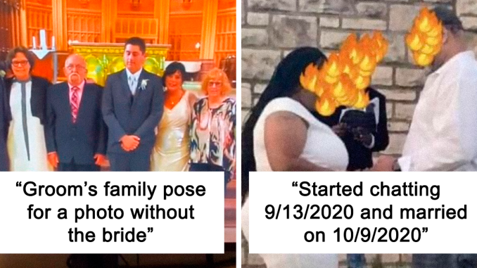 17 Times This Wedding-Shaming Group Did Not Hold Back