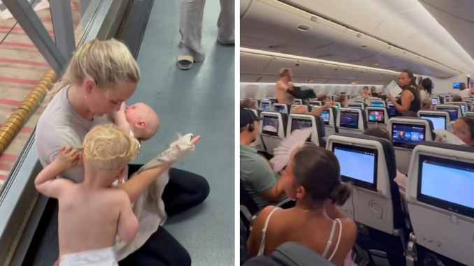 Chaos On Paris Flight As Family Trapped In Dangerous Heat With Infant Reveals Horrifying Ordeal