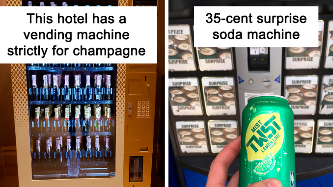 47 Of The Coolest And Most Bizarre Vending Machines Spotted Around The World
