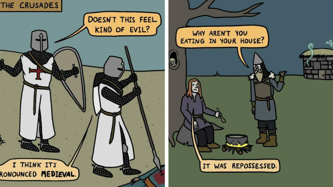This Artist Combines Dad Humor And Norse Mythology Into 34 Funny Comics (New Pics)