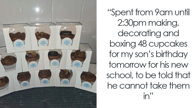 Mom Spends Hours Baking Cupcakes For Son’s Birthday, School’s Reaction Catches Her Off Guard