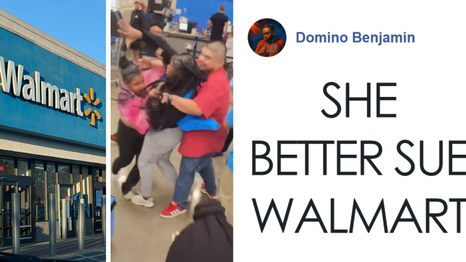 Angry Mob Ambushes Walmart Employee In Disturbing Viral Video