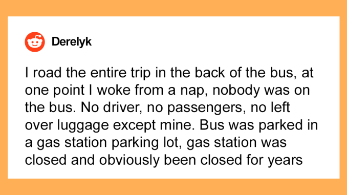 People Are Sharing Their Public Transportation Horror Stories, And Here’re 13 Of The Creepiest Ones