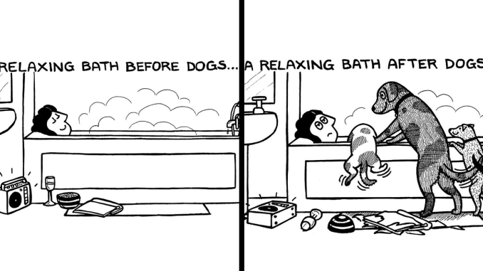 Living With Dogs Summed Up In 27 Comics By “Off The Leash” (New Pics)